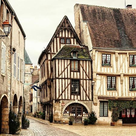 Chalet Bois Pleine Campagne A Pontigny Exteriér fotografie