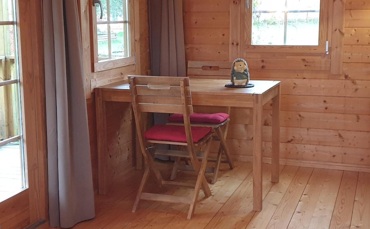 Chalet Bois Pleine Campagne A Pontigny Exteriér fotografie